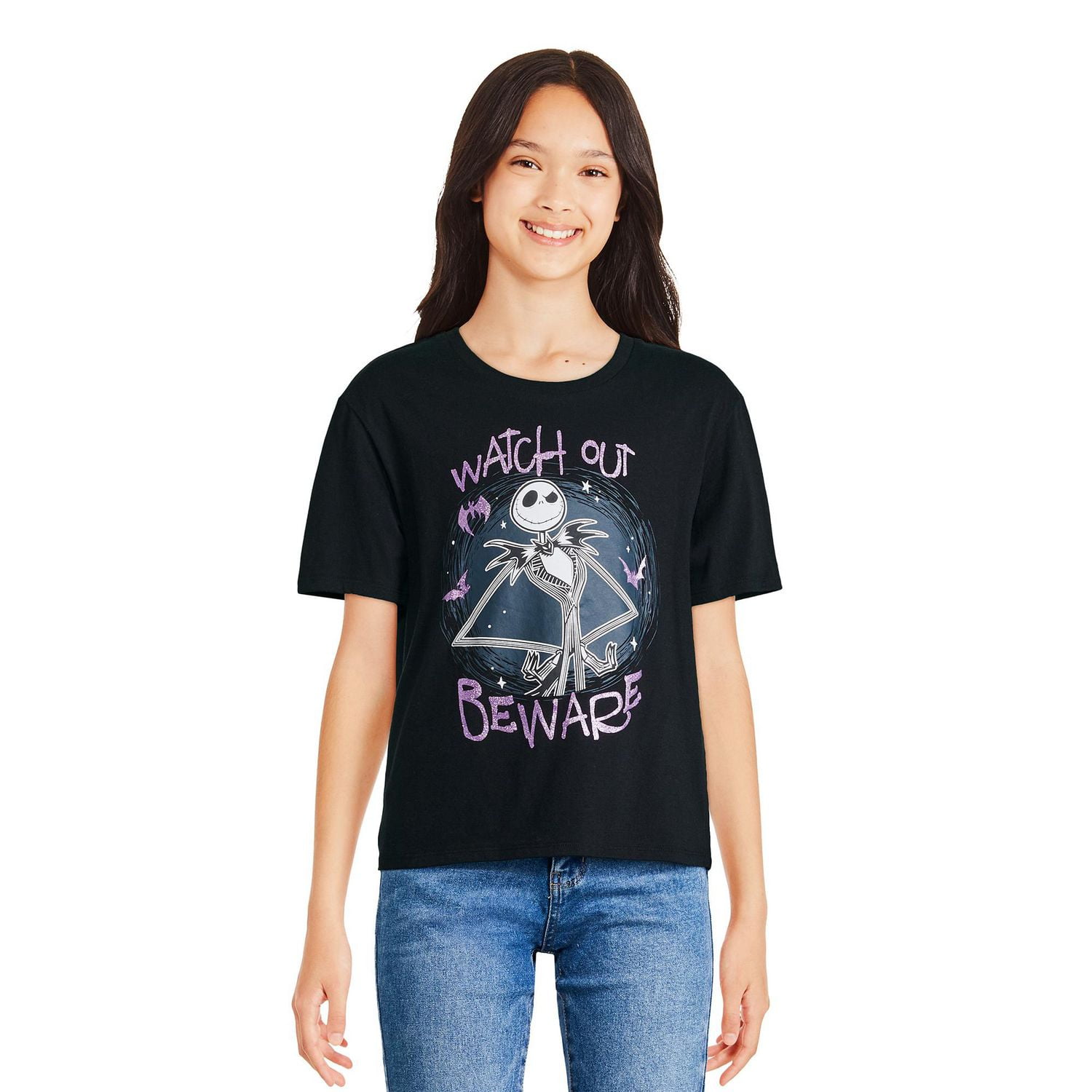 T-shirt L’étrange Noël de monsieur Jack Disney pour filles