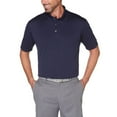 thumbnail image 1 of Ben Hogan Men's Performance Solid Ventilated short Sleeve Polo Shirt, 1 of 3