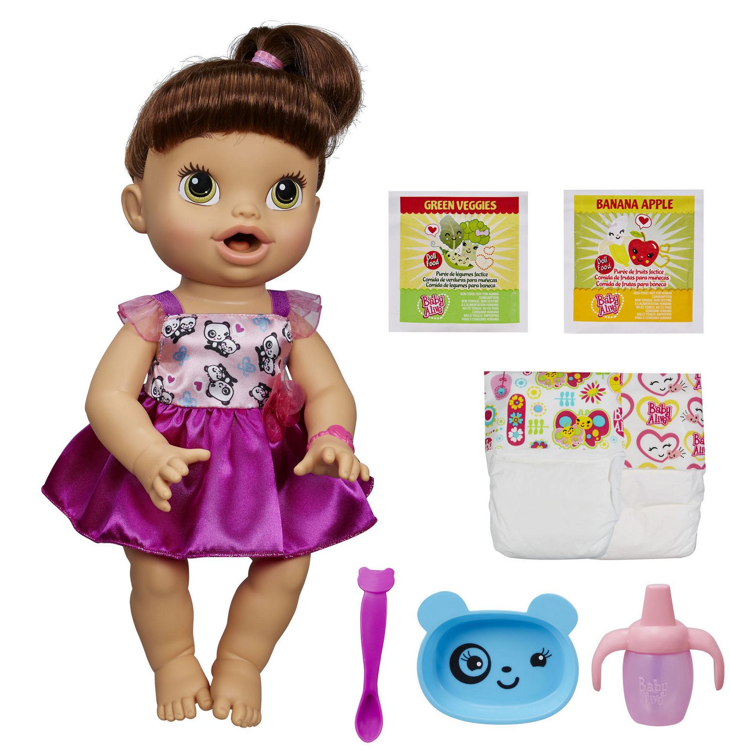 Baby Alive My Baby All Gone Doll Brunette Walmart