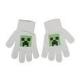 thumbnail image 3 of Minecraft Pink Pom-Pom Beanie Hat And Gloves Set, 3 of 6