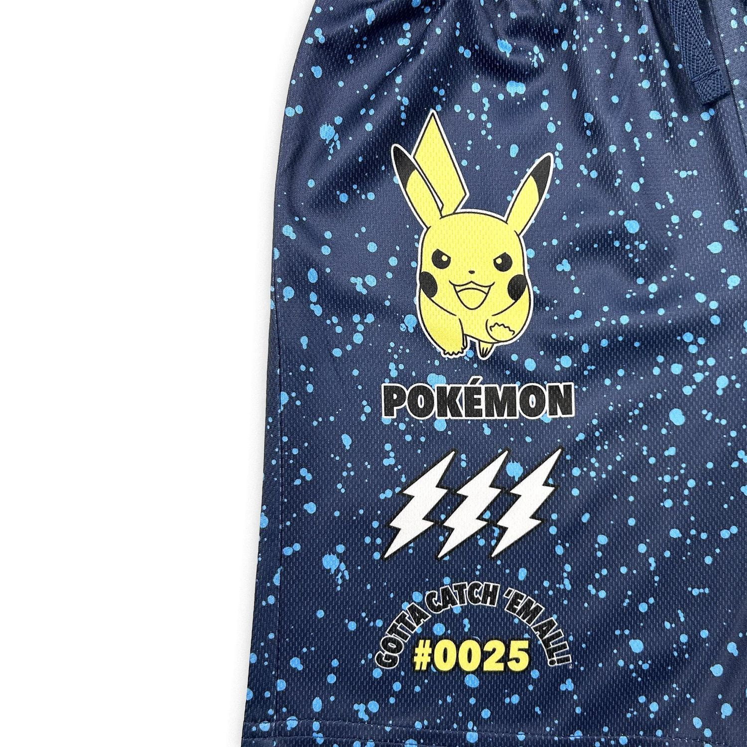 Pokemon Boys athletic shorts with draw string