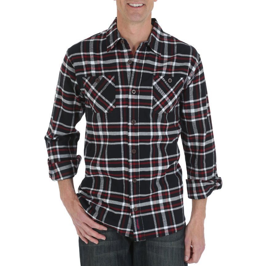 wrangler premium quality flannel shirts