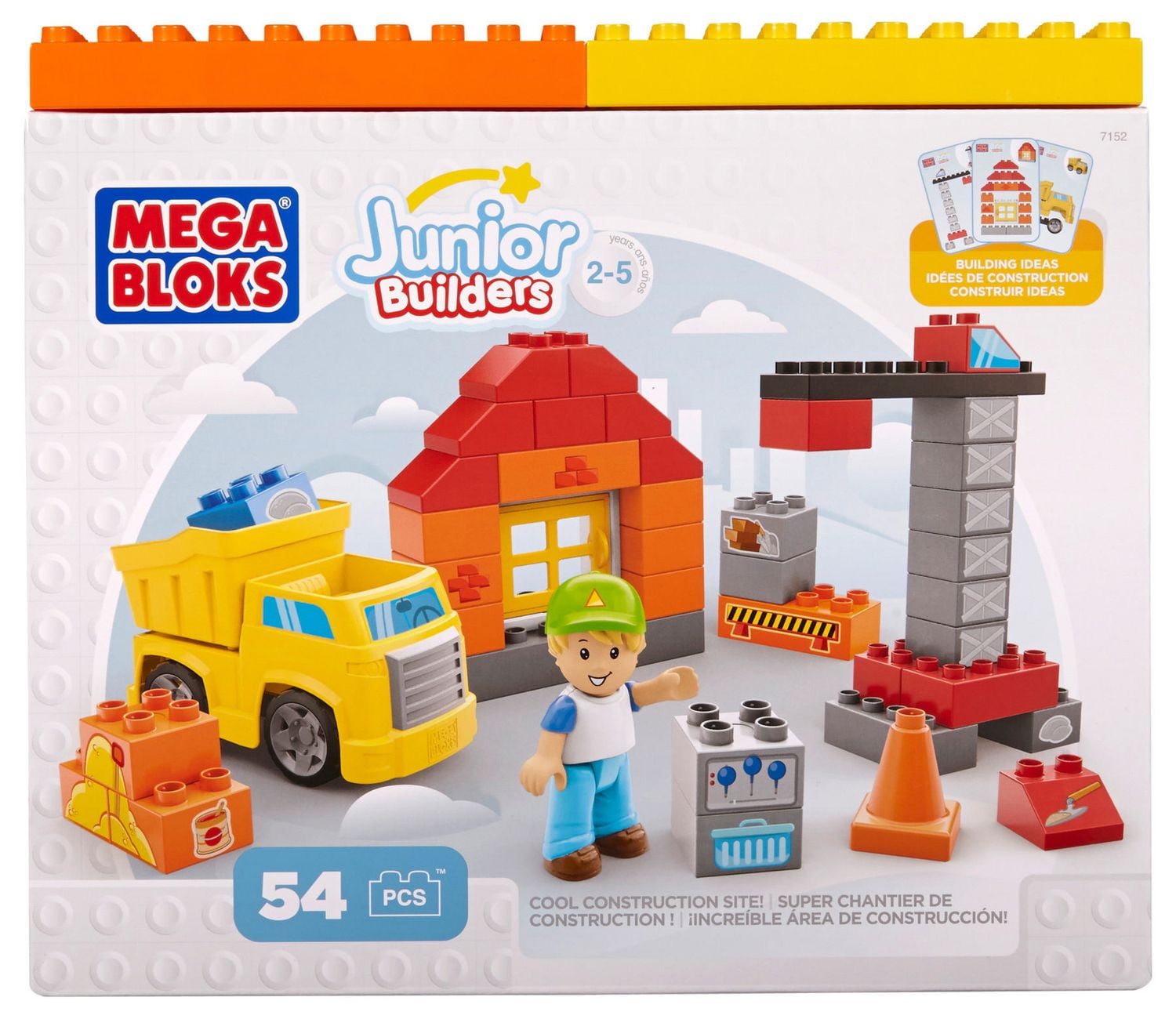 Mega Brands Inc MEGA BLOKS Junior Builders - Cool Construction Site ...