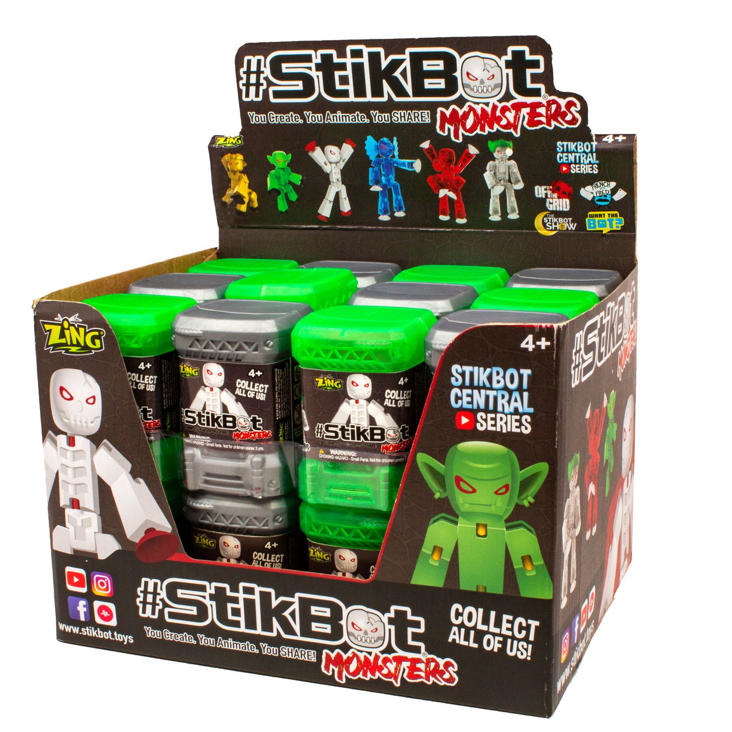 STIKBOT MONSTERS - The Toy Insider