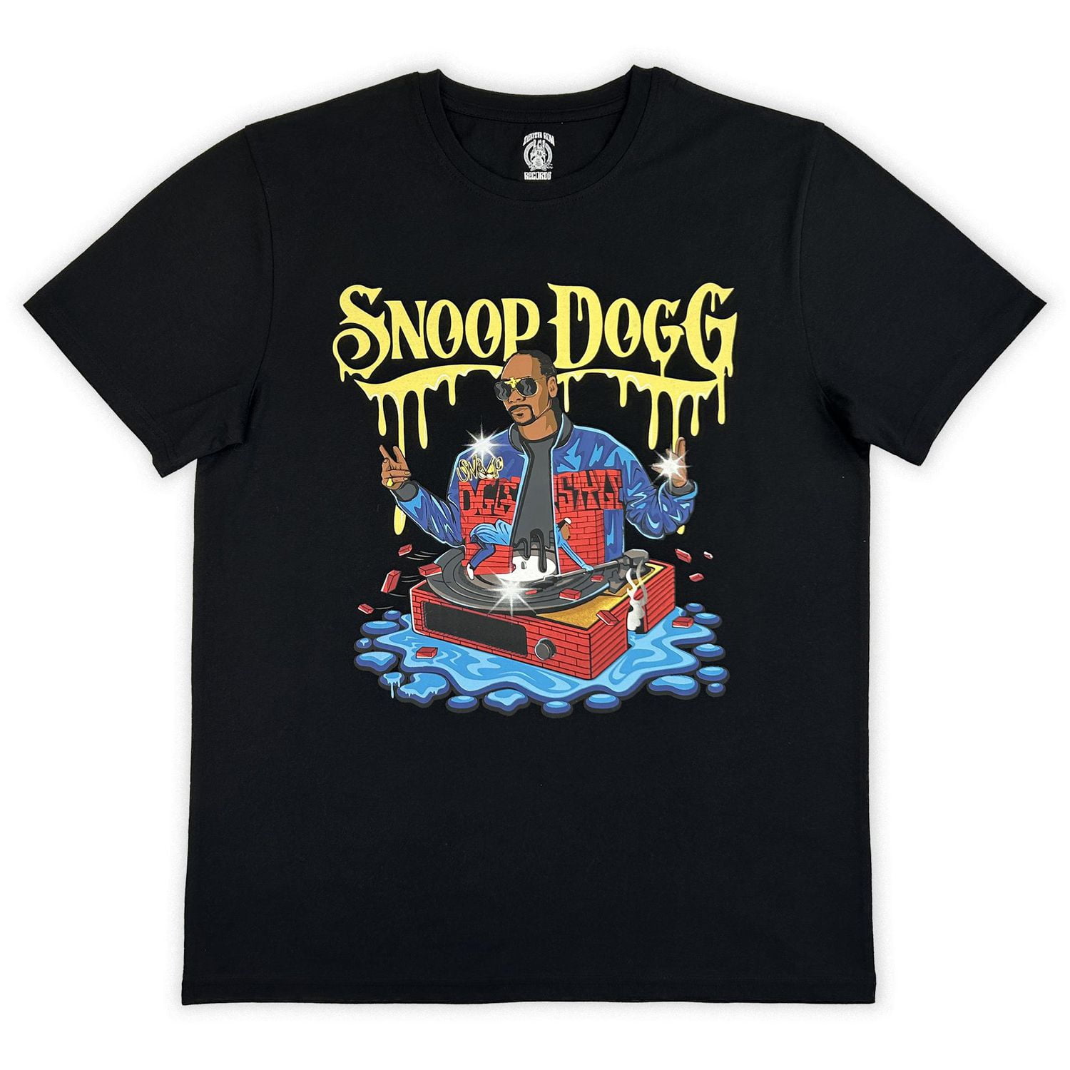 T-shirt à imprimé graphique Snoop Dogg pour hommes Tailles P–TG