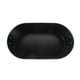 hometrends bain ovale noir mat en métal 20.27 inch W X 11.22 inch D X 5.70 inch H,1 pièce Baignoire ovale – image 4 sur 6