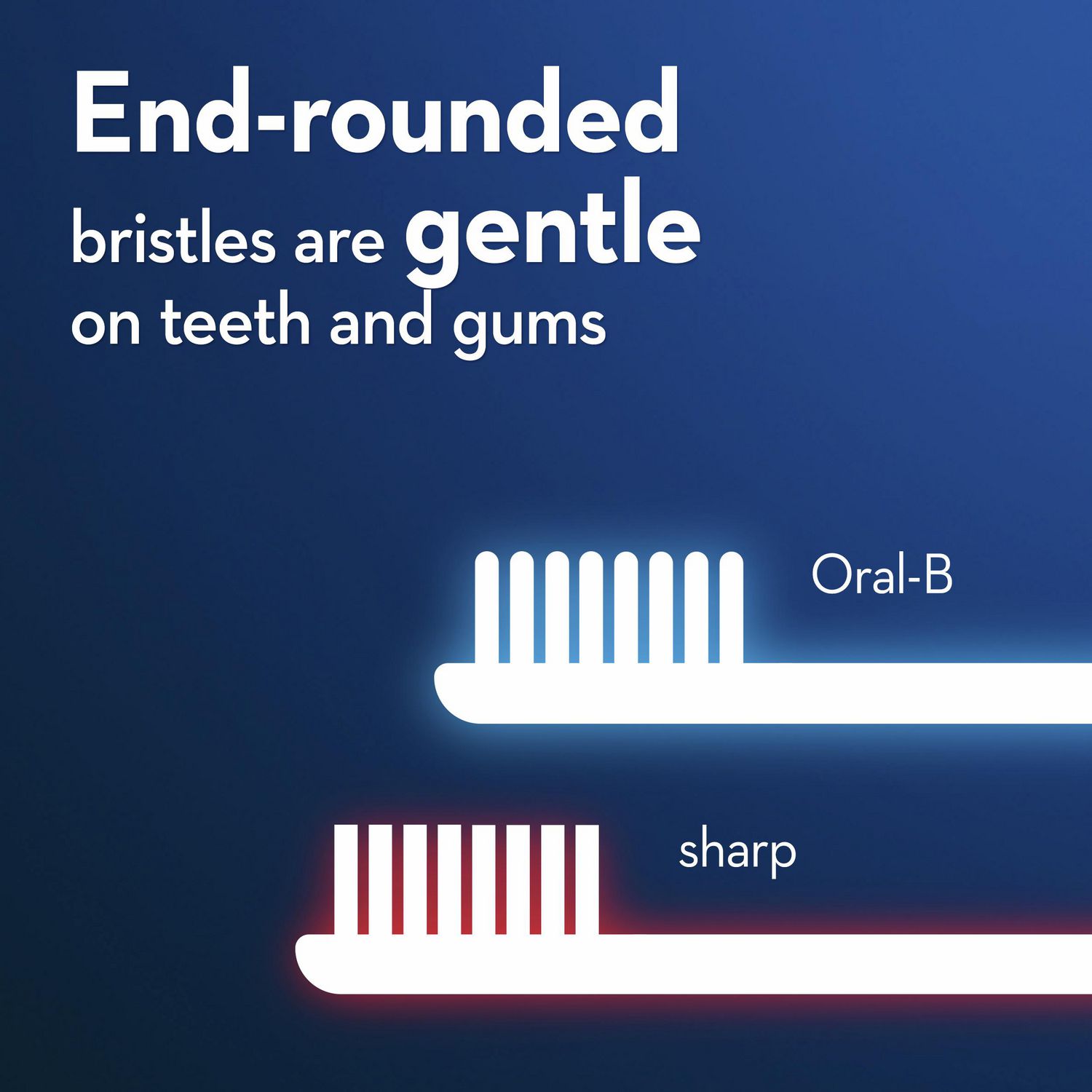 Brosses à dents Oral-B Protection contre la carie, moyenne 6 unités 