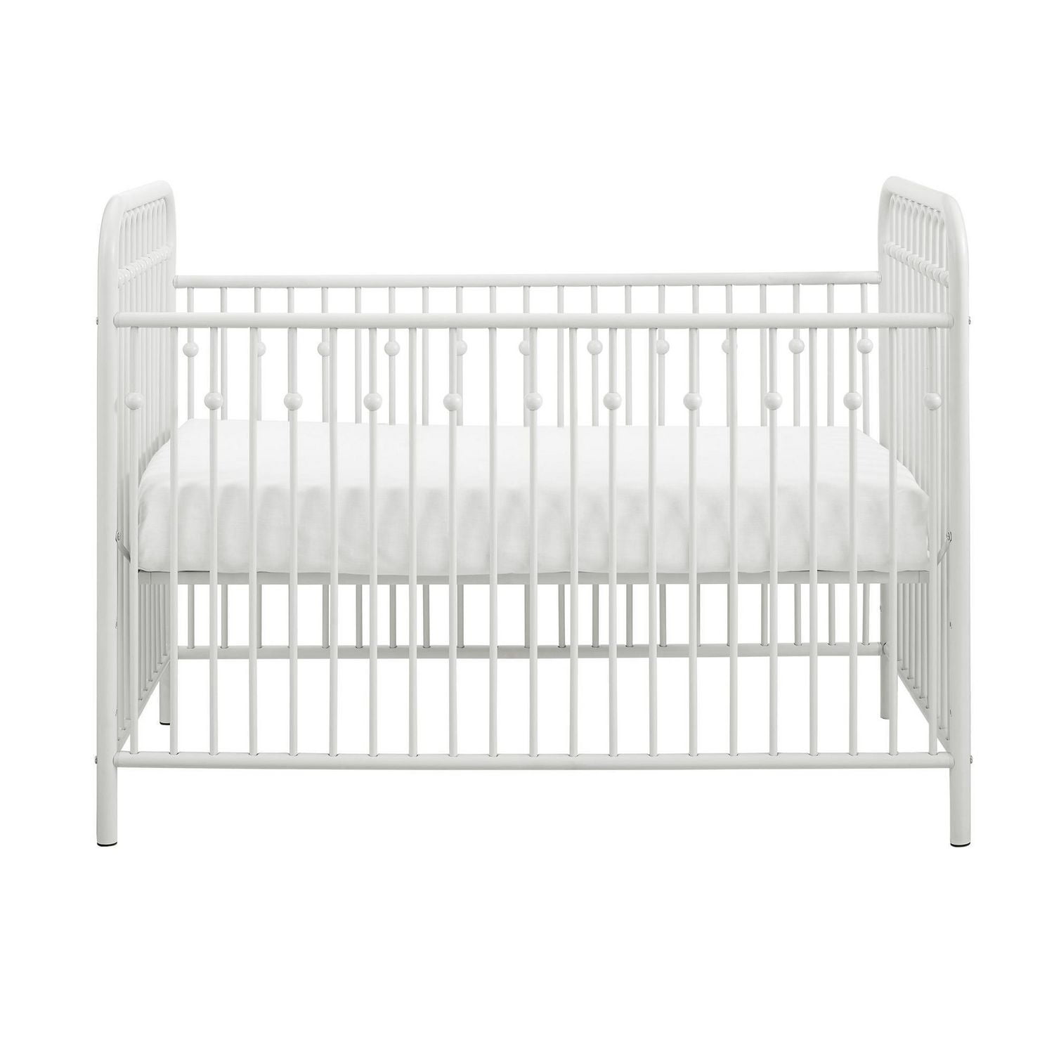 Monarch Hill Ivy Black Metal Baby Crib Walmart