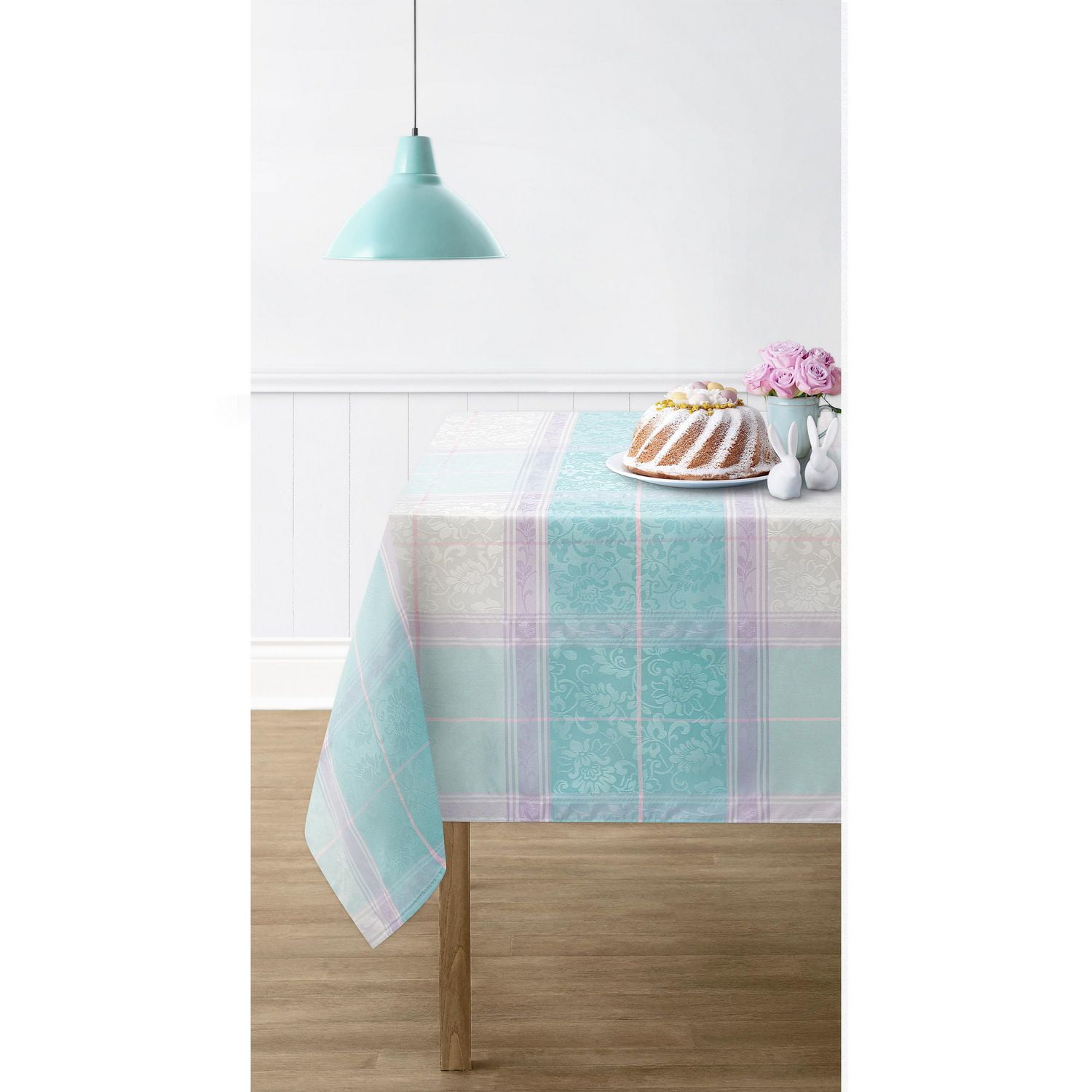 Easter pastel Jacquard tablecloth 60x102 Walmart Canada