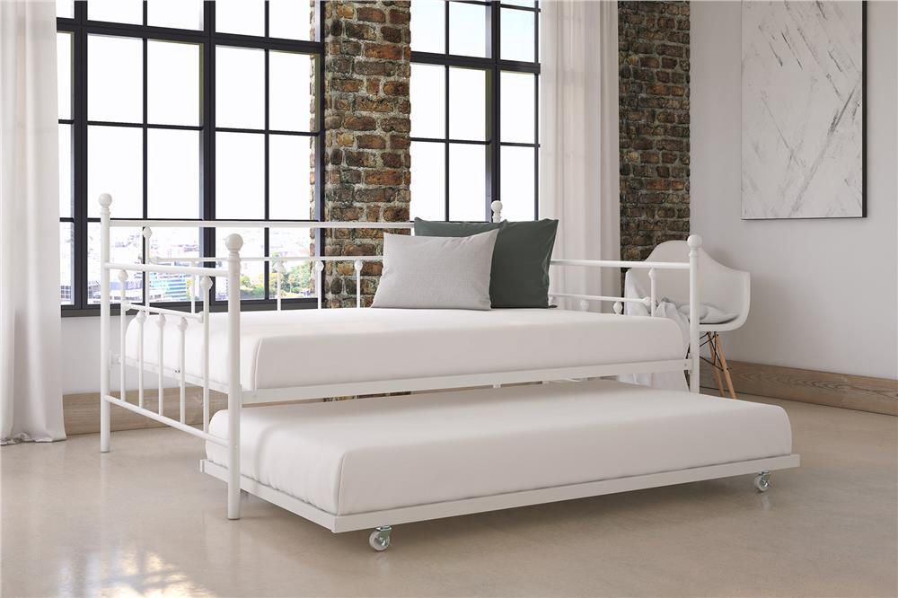 Manila Full Size Daybed And Twin, What Size Is A Double Bed In Canada