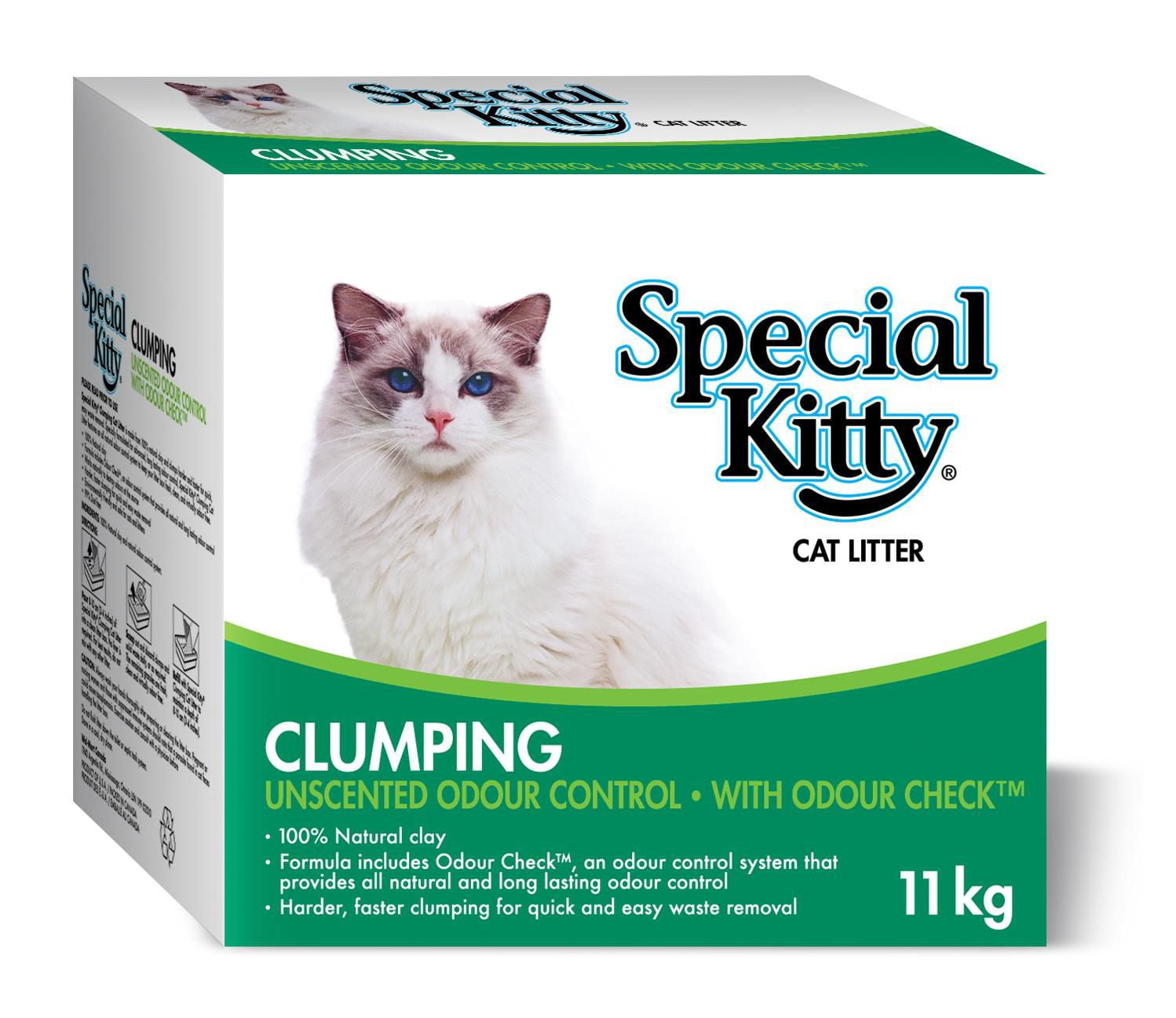 Special Kitty Cat Litter Unscented Odour Control with Odour Check™ at