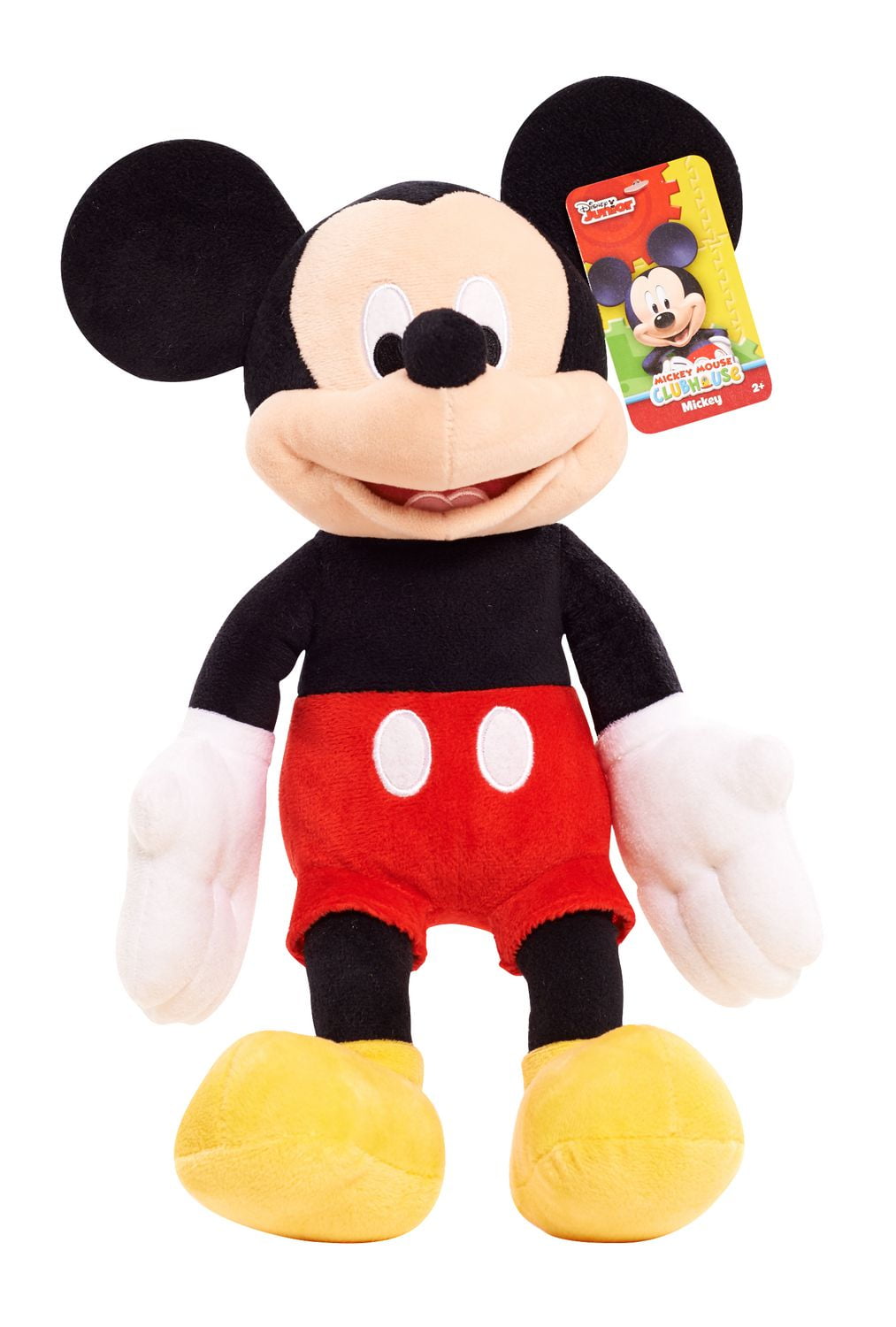 Disney Mickey & Minnie Disney Standard Medium Plush - Mickey | Walmart ...