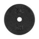 Disques en fonte CAP Barbell de 1 pouce, noir, simple, 1.25 - 50 livres – image 1 sur 2
