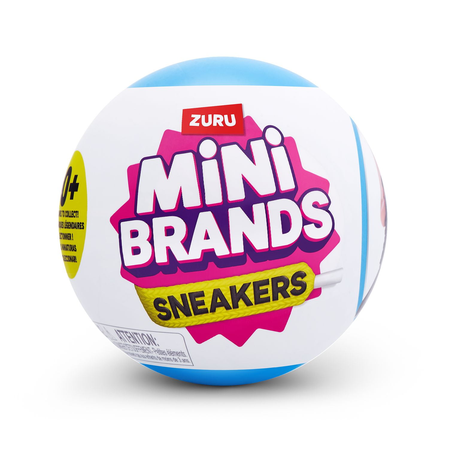 Sneakers Capsule 2 Pack by ZURU Real Miniature Sneaker Brands Collectible  Toy, 2 Capsules of 5 Mystery Miniature Brands for Girls, Teens, Adults and