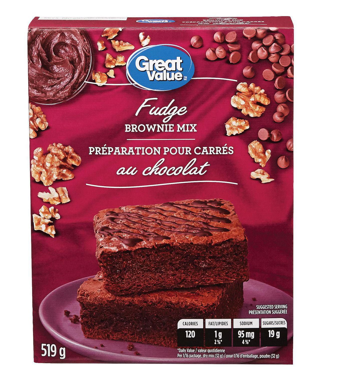 Great Value Fudge Brownie Mix Walmart Canada