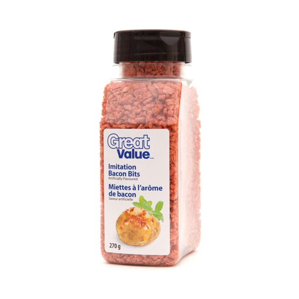 Great Value Imitation Bacon Bits, 270 g Walmart.ca