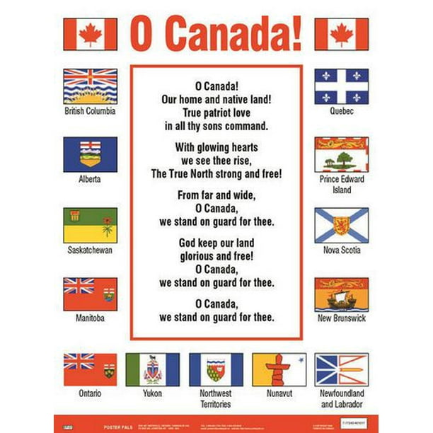Affiche O Canada