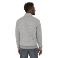 thumbnail image 3 of George Men's Melange Sherpa-Lined Zip-Up Jacket, 3 of 6