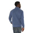 thumbnail image 3 of George Men's Melange Sherpa-Lined Zip-Up Jacket, 3 of 6