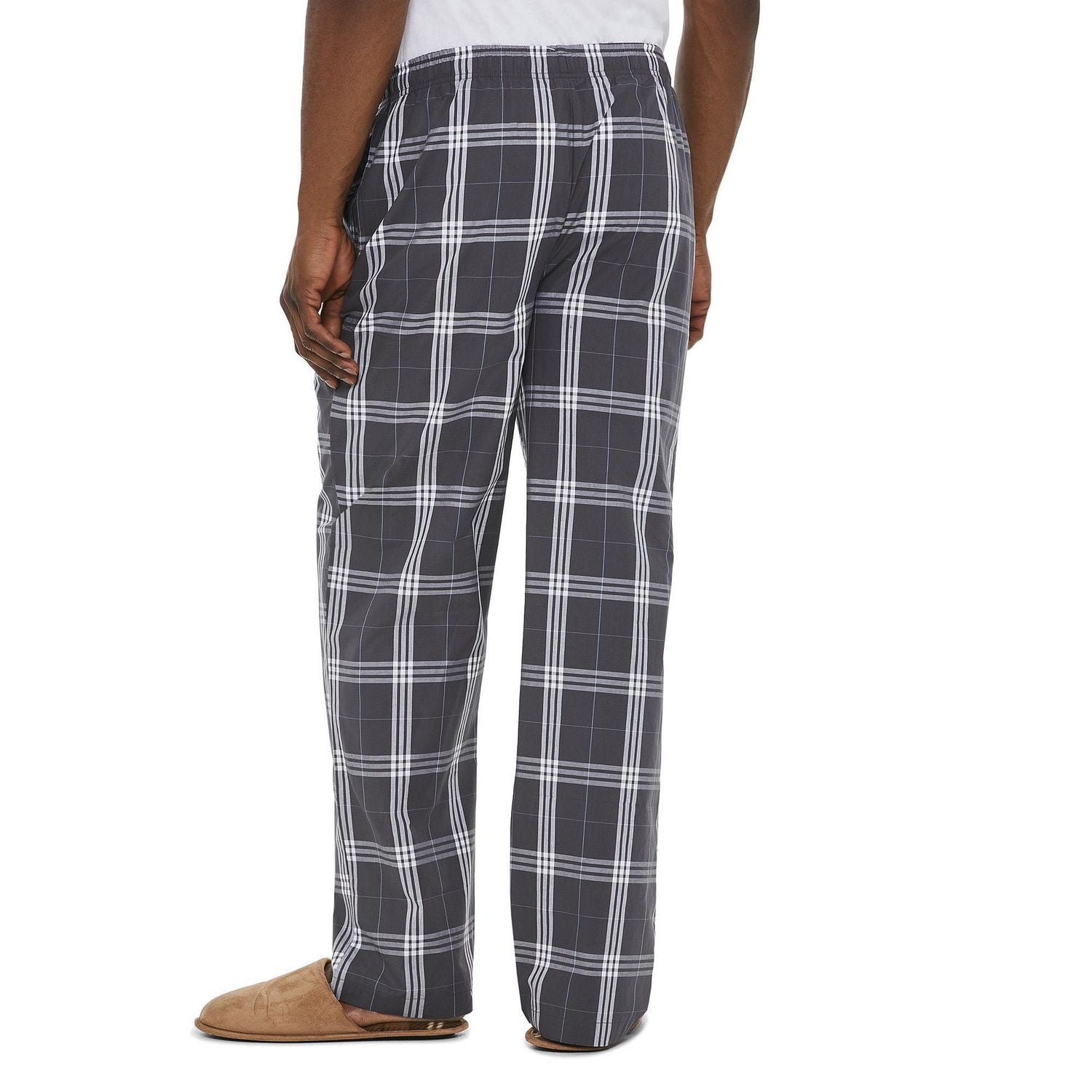 George Men s Poplin Pajama Pant Walmart