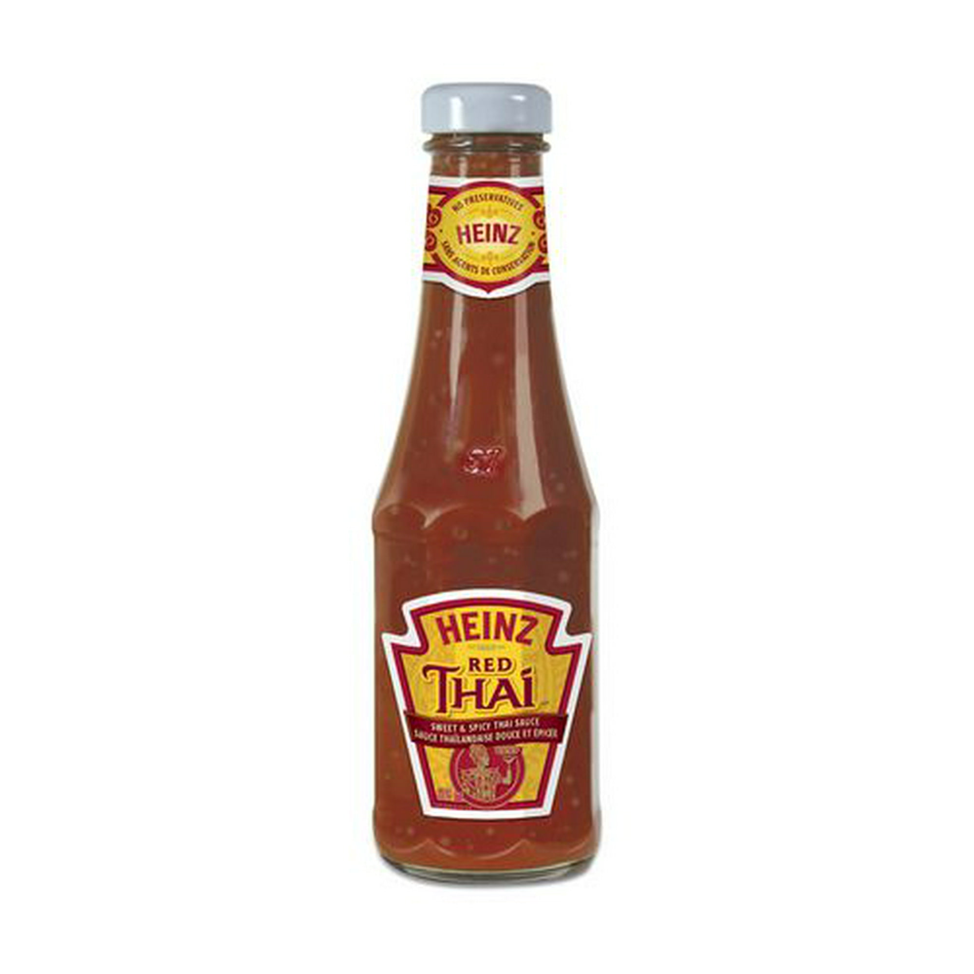 Heinz Red Thai Sauce, A sweet & spicy red sauce based on an authentic Thai  recipe. Made with premium quality ingredients and no preservatives. -  Walmart.ca