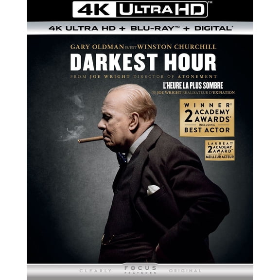 L'Heure La Plus Sombre (4K Ultra HD + Blu-ray + Numérique) (Bilingue)