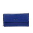 thumbnail image 1 of Della Leather Wallet Sapphire Karen, 1 of 4