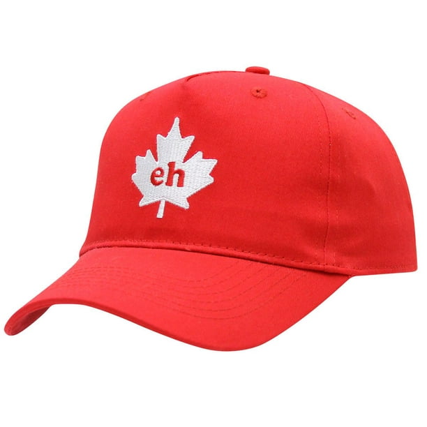 Canada casquette de baseball brodée à grande feuille d'érable pour femmes