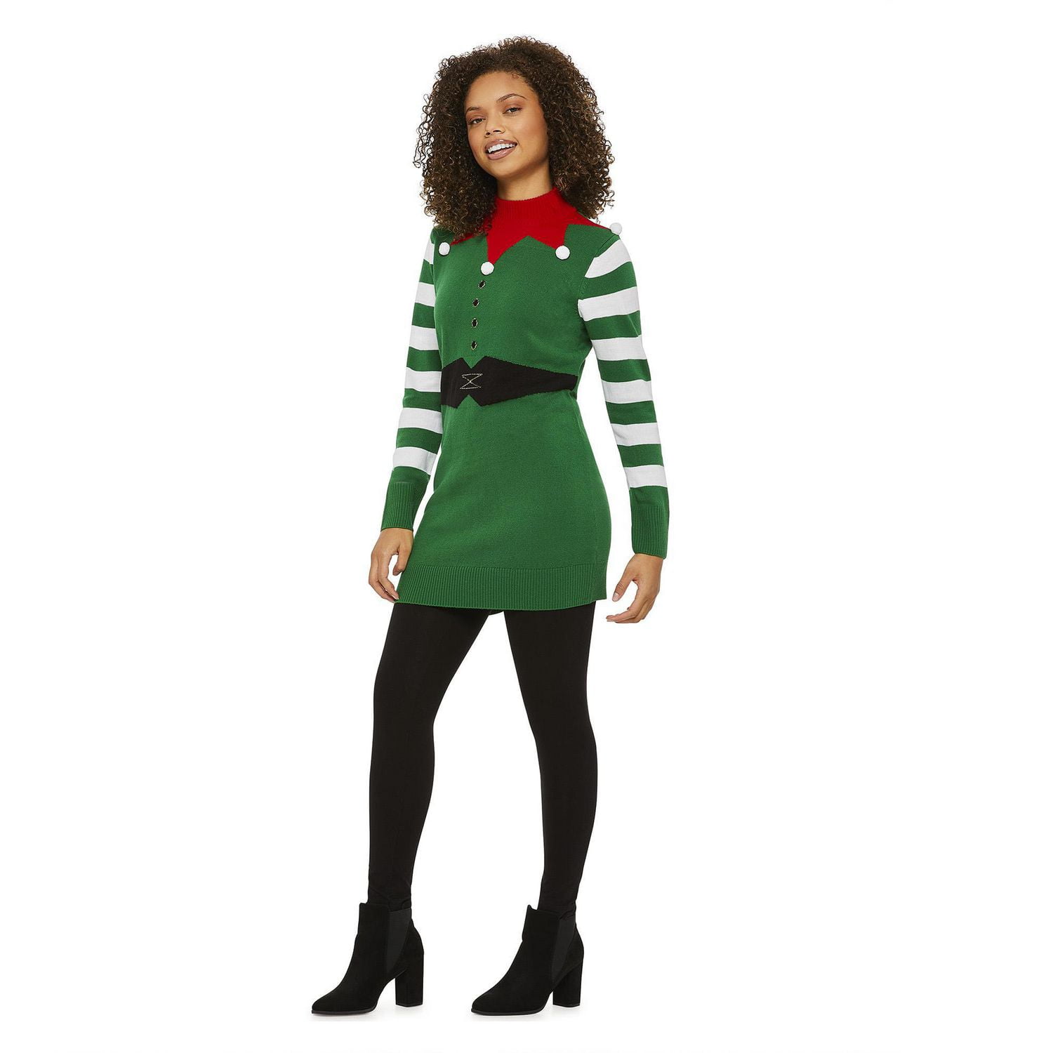 George Women's Christmas Sweater Tunic