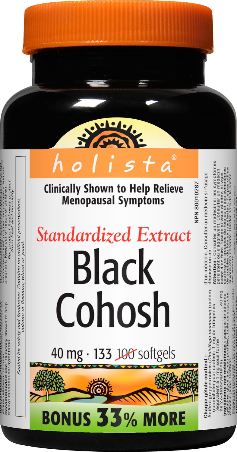 Holista® Black Cohosh Standardized Extract 40 mg Walmart Canada