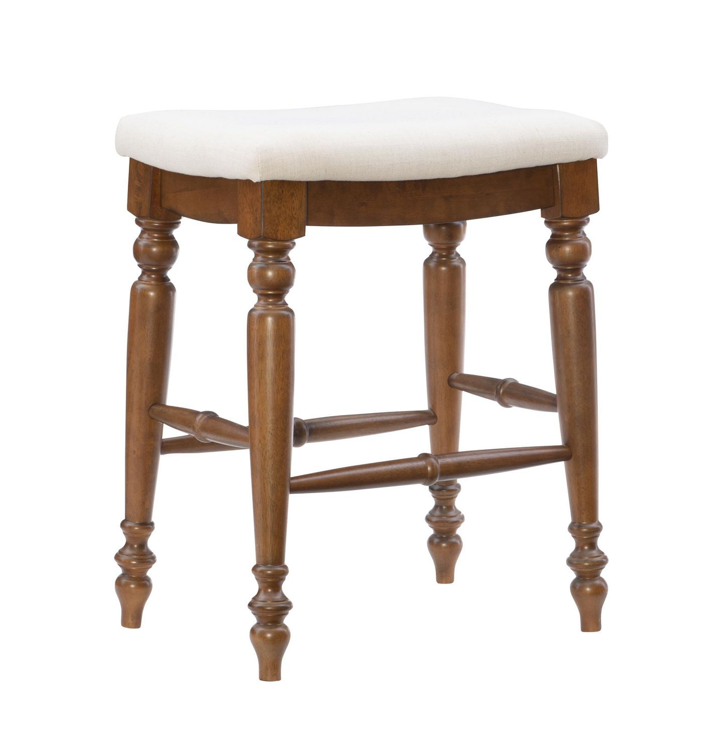 Hunter Walnut Backless Counter Stool Walmart Canada