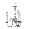 thumbnail image 1 of Williamsburg Brushed Nickel Mini Chandelier, 1 of 1