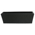 thumbnail image 1 of Planteur rectangulaire de 24" en Osier de Karmin Decor, 1 of 1