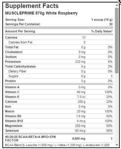 Allmax Muscleprime Prime Pre Supplément Poudre Supplément