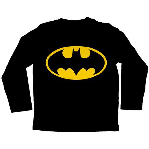 Batman Chemise à Manches Longues pour garçons
