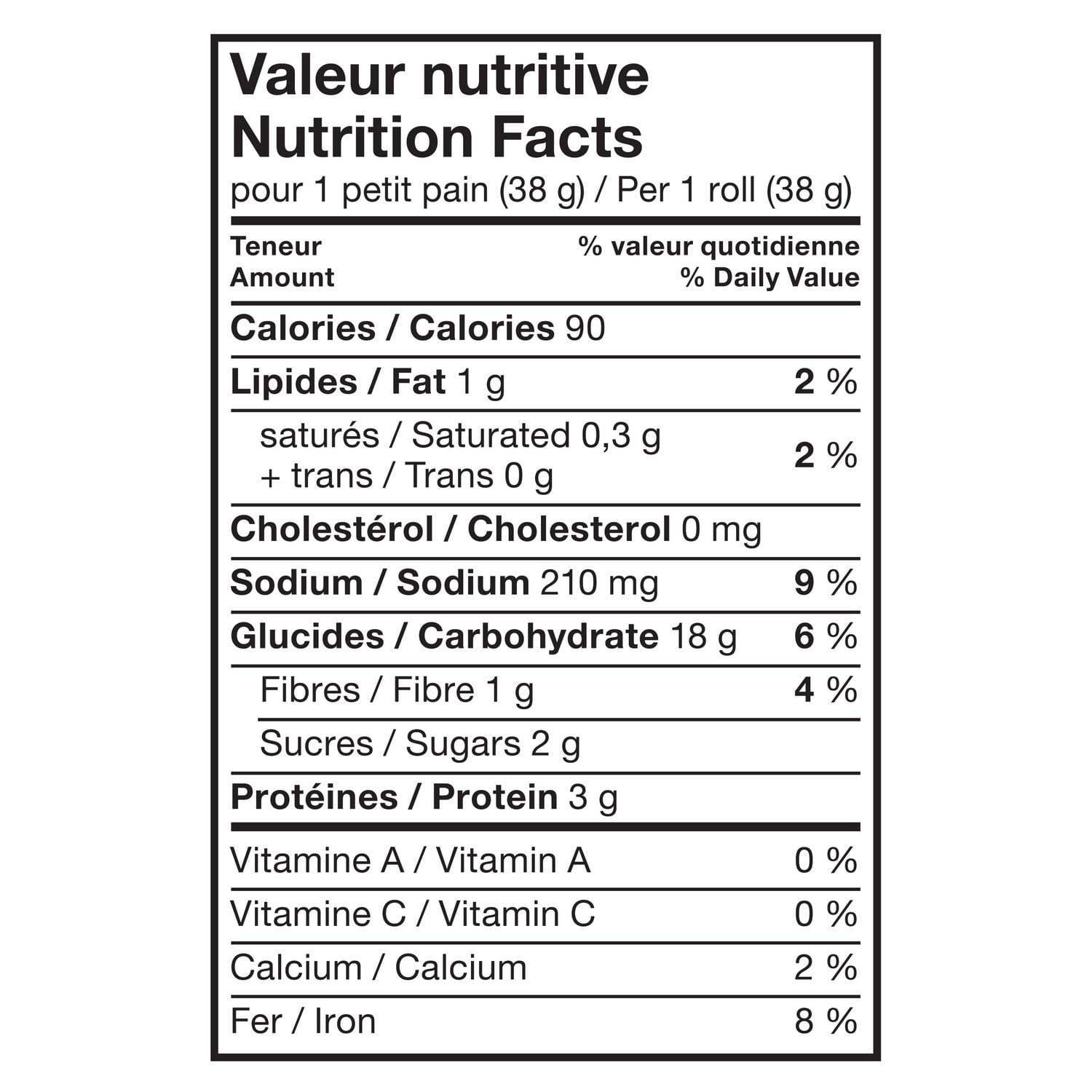 Pains panini Emb. de 12