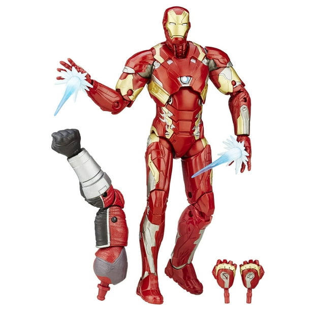 Figurine articulée Iron Man Mark 46 de 6 po de la série Légends de Marvel