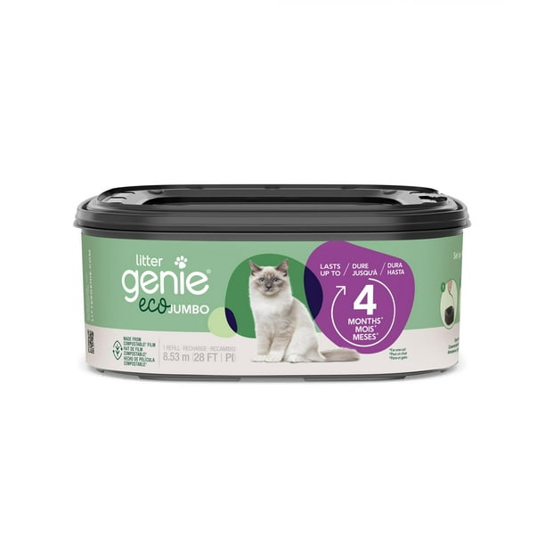 Litter Genie Eco Jumbo refill 28ft 1pk Walmart.ca