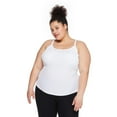 thumbnail image 3 of George Women's Plus Rib Tank 2-Pack, 3 of 7