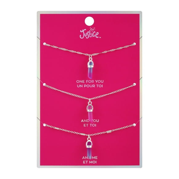 JUSTICE BFF NECKLACES
