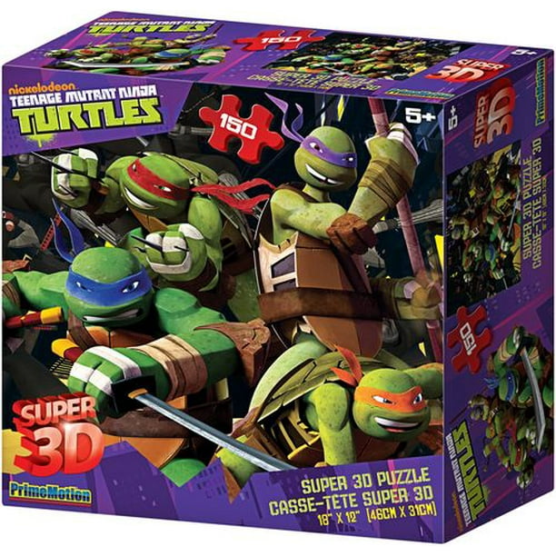 Teenage Mutant Ninja Turtles Casse-tête Super 3D