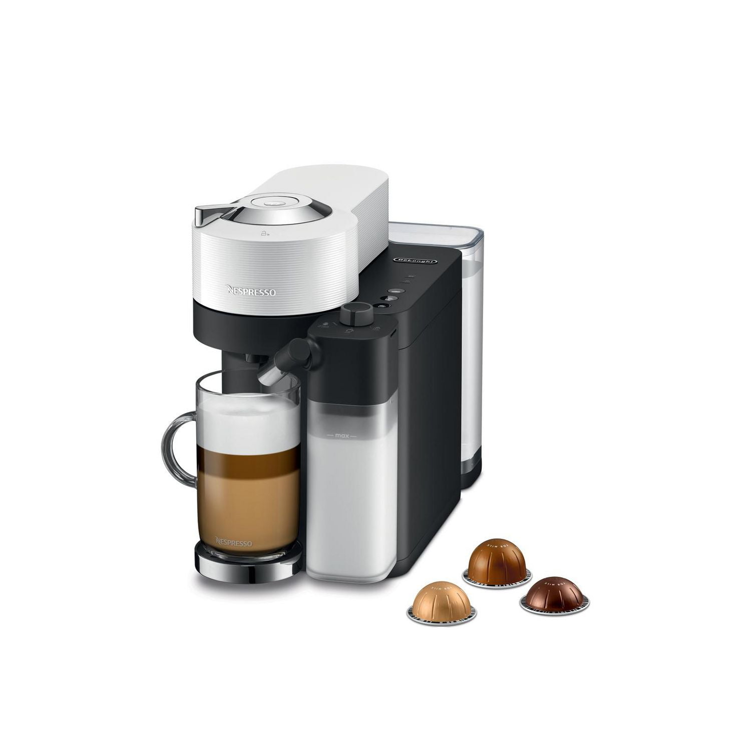 Nespresso Vertuo Lattissima Coffee and Espresso Machine by De