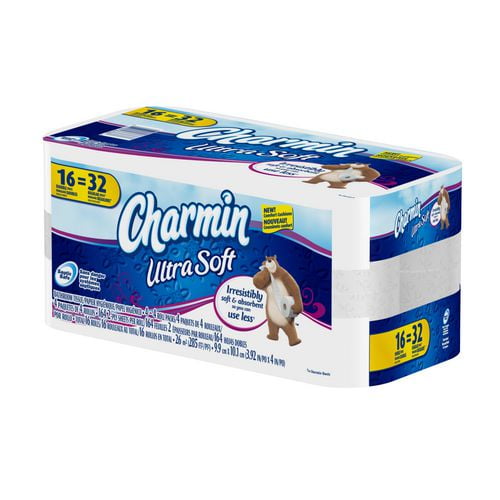 Charmin Papier hygiénique Ultra Soft 16 rouleaux doubles