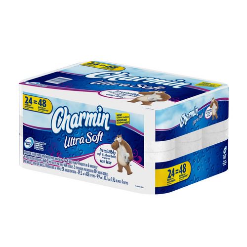 Charmin Papier hygiénique Ultra Soft 24 rouleaux doubles