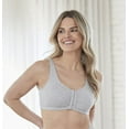 thumbnail image 1 of Bestform 9706014 Comfort Cotton Blend Front Close Sports Bra, 1 of 8