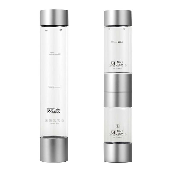 Ultima Cosa 3 BPA-Free Water Bottle Pack - Silver, 3 BPA Free Bottle Pack