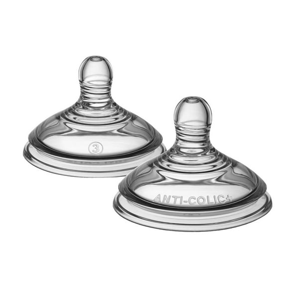 Tétines Anti-Coliques Avancées Débit Moyen Tommee Tippee