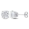 thumbnail image 1 of Boucles d'oreilles Miabella à Solitaire Topaze Blanche en Argent Sterling, 1 of 4