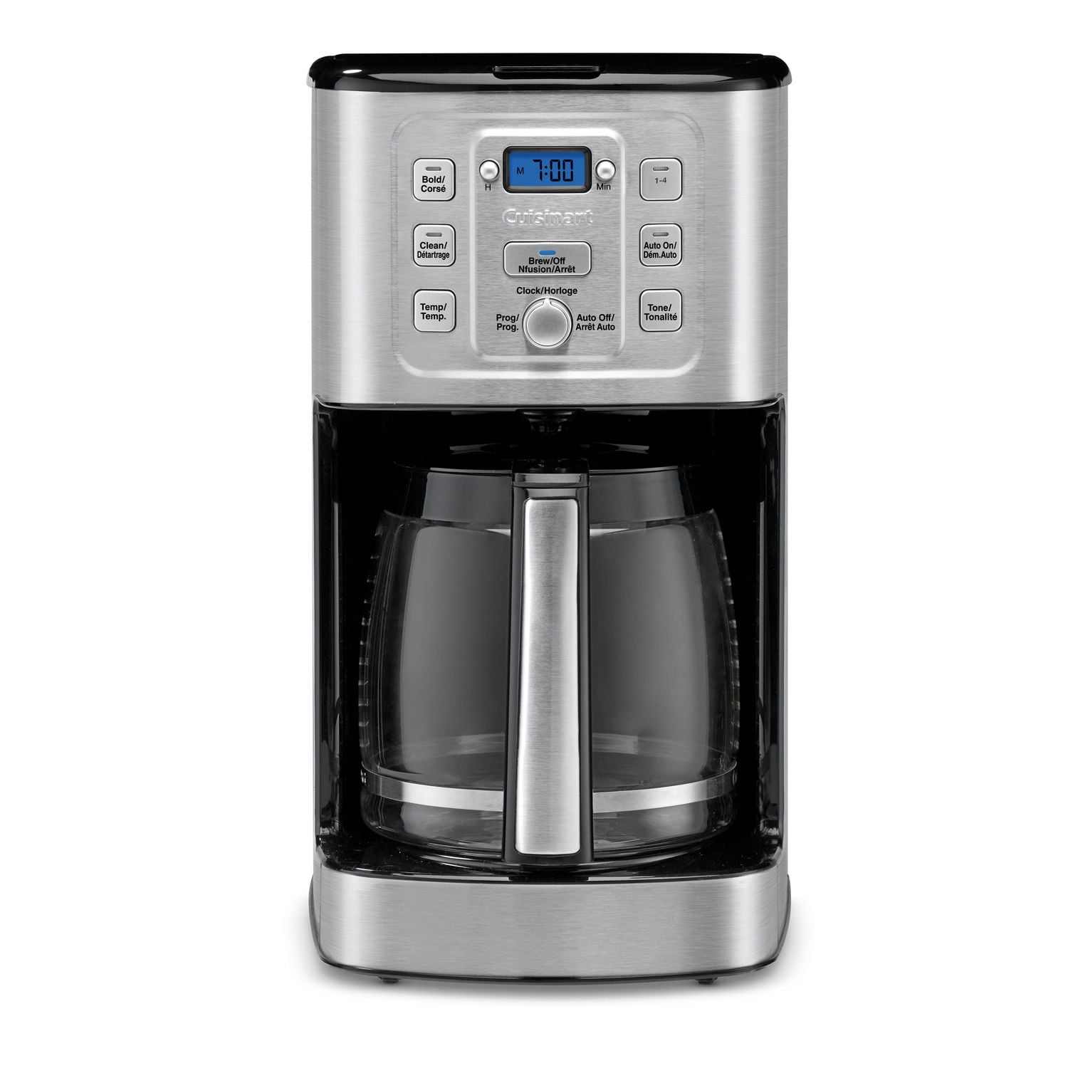 Cuisinart Brew Central 14 Cup Programmable Coffeemaker DCC 3300C Programmable Coffeemaker Walmart