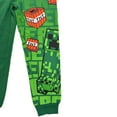 thumbnail image 3 of Minecraft Boys Creeper Run Joggers, 3 of 4